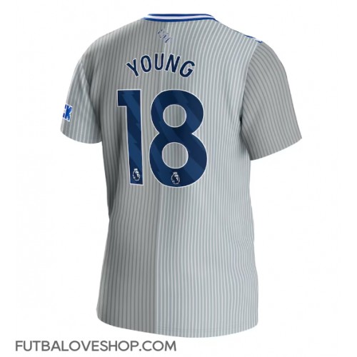 Dres Everton Ashley Young #18 Tretina 2023-24 Krátky Rukáv